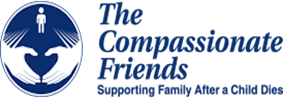 Logotipo de The Compassionate Friends: apoyo a la familia tras la muerte de un hijo