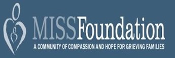 Logotipo de MISS Foundation, una comunidad de compasión y esperanza para las familias en duelo