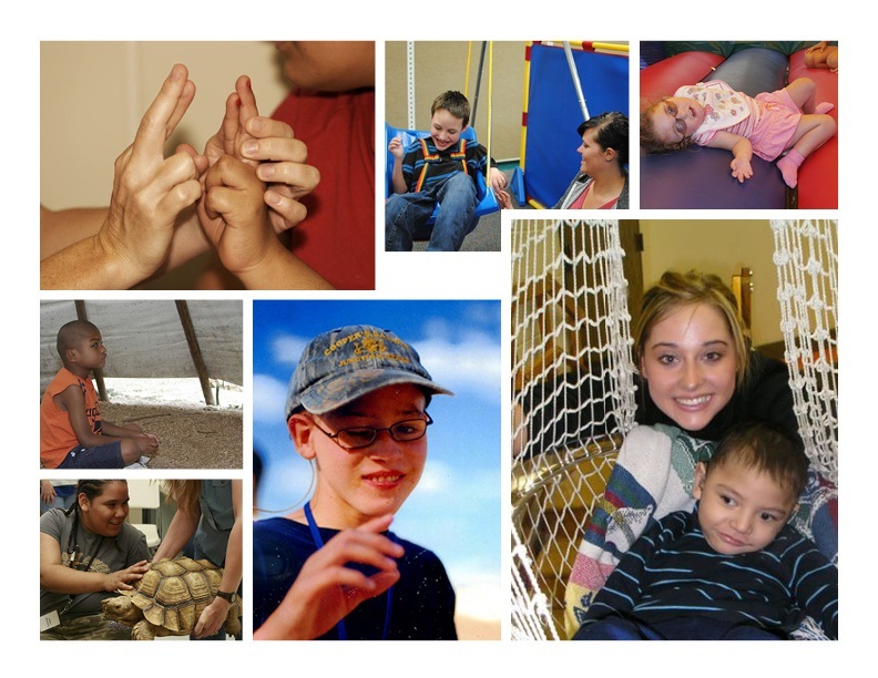 A collection of images of children from some of the previous modules.